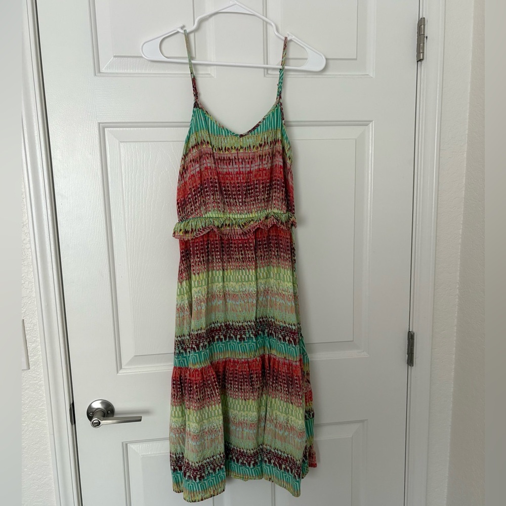 Mossimo Supply Co. Vibrant Multicolor Dress